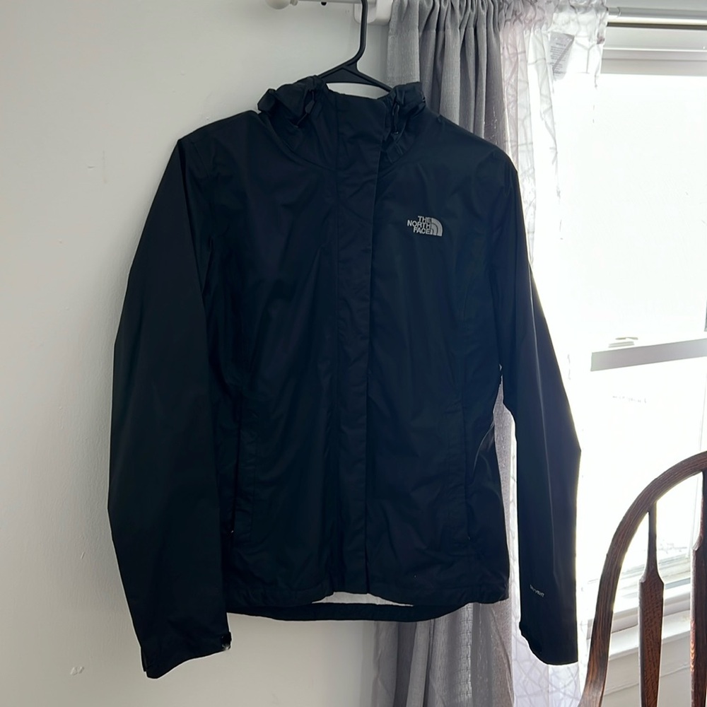 North face rain coat